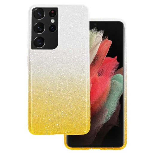 BLING tok SAMSUNG GALAXY S21 ULTRA Gold - 1