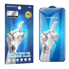 Borofone Tempered glass BF6 Diamond Armor teljes képernyős HD üvegfólia Iphone 15 - 10 darab