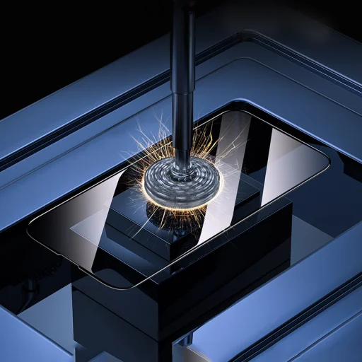 Borofone Tempered glass BF6 Diamond Armor teljes képernyős HD üvegfólia Iphone 15 - 10 darab - 7