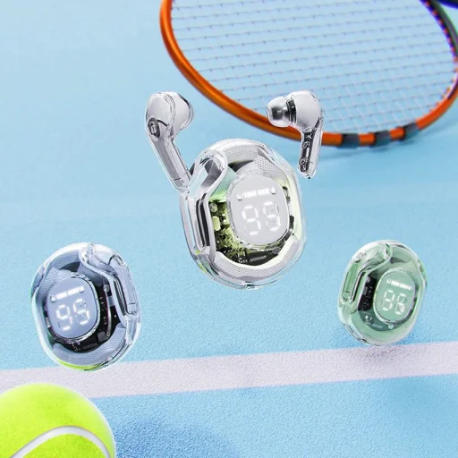 Acefast T8 Bluetooth TWS wireless fülhallgató lila - 4