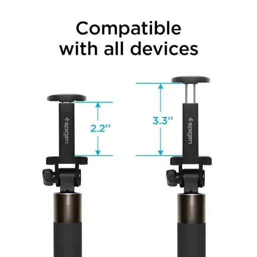 Spigen S530W Vezeték nélküli Selfie Bot Fekete - 16