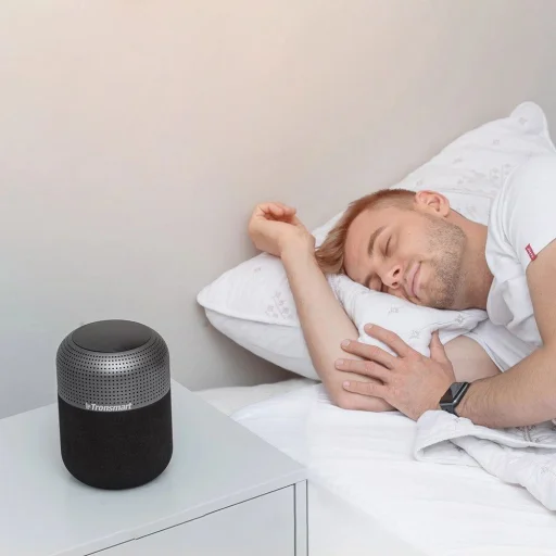 Tronsmart Element T6 Max 60 W Hordozható Vezeték Nélküli Bluetooth 5.0 Hangszóró Fekete (365144) - 7