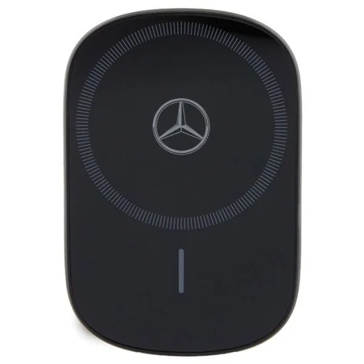 Mercedes MEWCCGSLK 15W indukciós tartó szellőzőrácsra/ablakra fekete/fekete Ezüst Csillagok MagSafe - 2