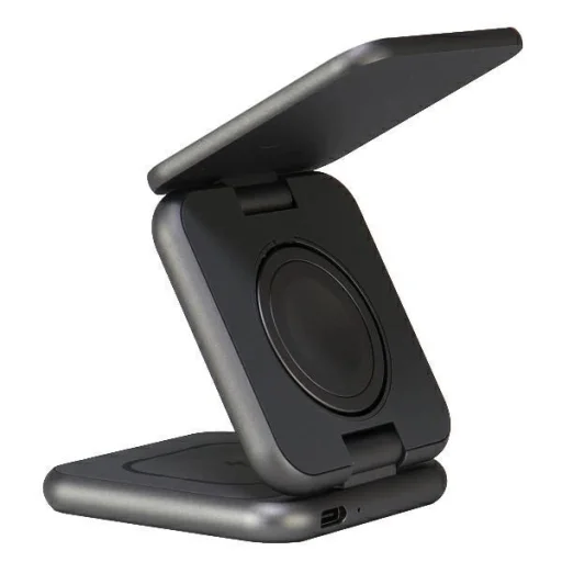 Audi Big Logo összecsukható induktív töltő 3 az 1-ben 0 - szürke - 5