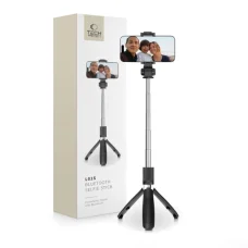 Tech-Protect L01S Bluetooth szelfibot állvánnyal 70cm - fekete