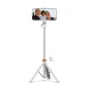 Tech-Protect L03S Bluetooth selfie bot távirányítóval, tripod 148cm-ig és 180 fokos fejel - fehér thumbnail