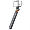 Tech-Protect L03S Bluetooth selfie bot távirányítóval, tripod 148cm-ig és 180 fokos fejel - fehér thumbnail