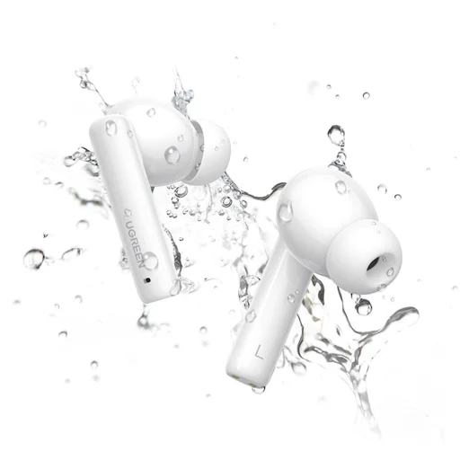 Ugreen HiTune T3 Active WS106 Vezeték nélküli Bluetooth 5.2 TWS ANC Fejhallgató - Fehér - 11