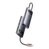 Baseus Metal Gleam Series HUB 4 az 1-ben USB Type C - 3 x USB 3.2 Gen. 1 / RJ45 (WKWG070113) thumbnail