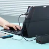 Baseus PadJoy universal 6in1 USB-C HUB tablet / okostelefon számára - sötétszürke thumbnail