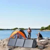 Choetech SC008 napelemes összecsukható töltő 120W DC / USB-C / 2x USB-A - fekete thumbnail