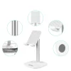 Choetech H035 alumínium állvány telefonhoz vagy tablethez állítható dőlésszöggel - fehér és ezüst thumbnail