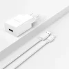 Dudao A4EU USB-A 2.1A hálózati töltő adapter - fehér + USB-A - Lightning kábel thumbnail