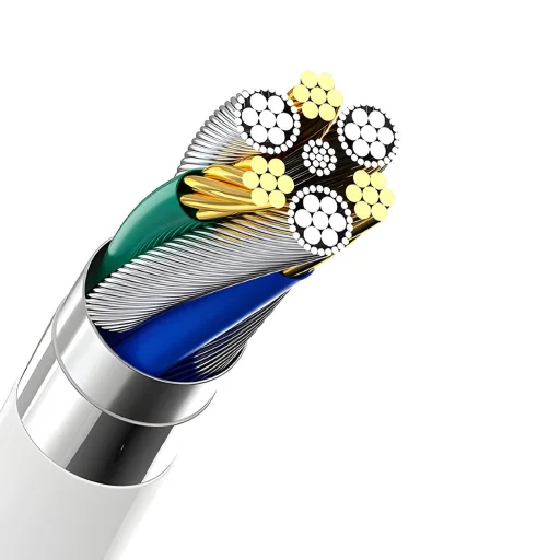 Dudao A4EU USB-A 2.1A fali töltő - fehér + USB-A - micro USB kábel - 8