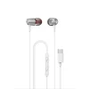 Dudao X1PROT in-ear vezetékes USB-C fülhallgató 1.2 m - fehér thumbnail