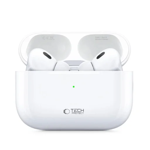 Tech-Protect UltraBoost Pro wireless TWS fülhallgató - fehér - 3