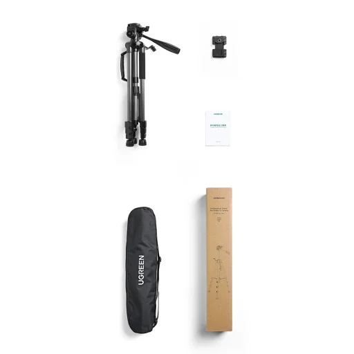 Professional Ugreen LP661 tripod - fekete és szürke - 2