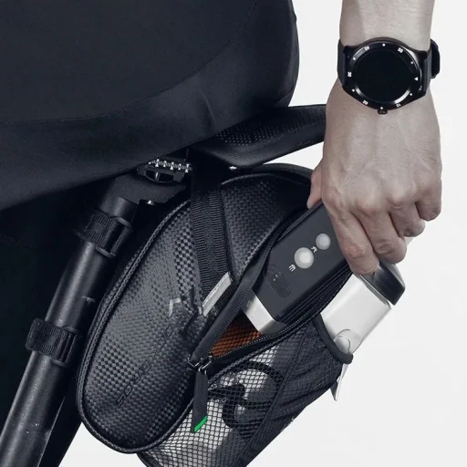 Rockbros C7-1 vízálló kerékpáros táska nyeregre rögzíthető 1.5l - fekete - 7