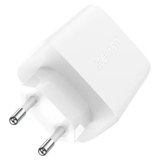 Acefast gyors töltő GaN (2x USB-C / USB-A) PPS / PD / QC4+ 65W fehér (A41) - 2