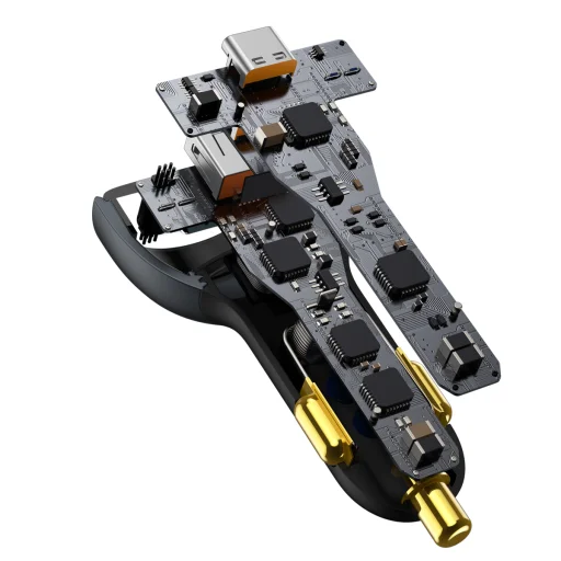 Baseus TZCCZM-0G USB-A / USB-C autós töltő 160W PPS / QC 5 / PD - szürke - 5