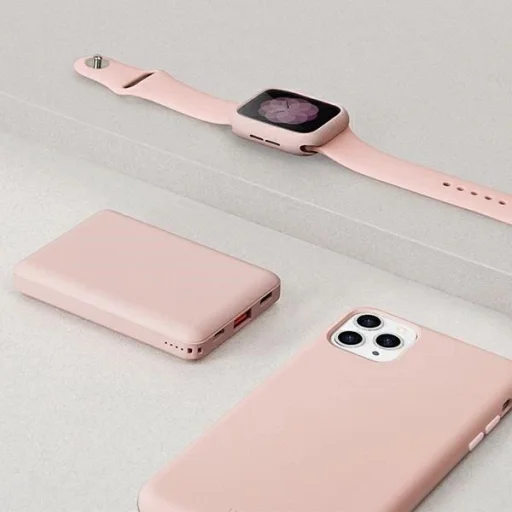 Powerbank Uniq Fuele mini 8000mAh USB-C 18W PD - rózsaszín - 5