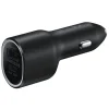 Samsung autós töltő 2 x USB 25W fekete (EP-L4020NBEGEU)