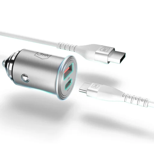 Kiegészítők - 3mk Hyper autós töltő 30W - 2