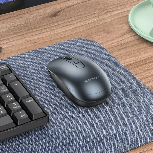 Borofone számítógépes egér BG13 Winner vezeték nélküli fekete - 7