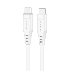 Acefast C3-03 USB-C - USB-C PD QC kábel 60W 3A 480Mb/s 1.2m - fehér