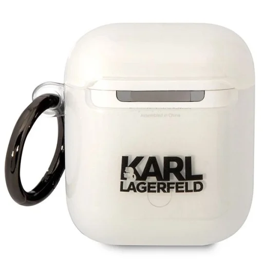 Karl Lagerfeld KLA2HNCHTCT AirPods 1/2 tok átlátszó Ikonik Choupette - 3