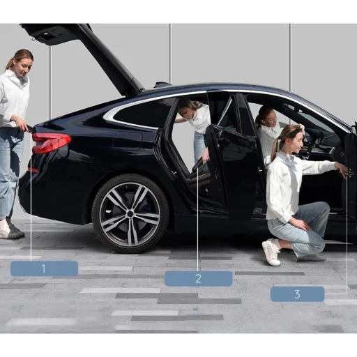 Baseus A3 vezeték nélküli autós porszívó 135 W 15000 Pa fekete (CRXCQA3-0A) - 17