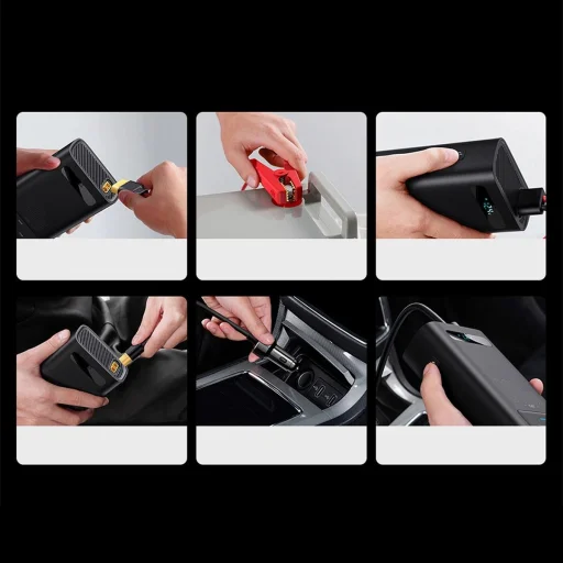 Baseus IGBT Autós Inverter 300W 220V (CN / EU Csatlakozó) Fekete (CGNB010101) - 24