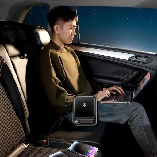 Powerbank Jump Starter 3000A Baseus Super Energy Ultra - fekete - 10