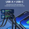 Wozinsky WDCCAC USB-C USB-A 36W autós töltő - fekete thumbnail