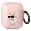 Karl Lagerfeld KLA2HNCHTCP Airpods 1/2 tok rózsaszín/rózsaszín Ikonik Choupette thumbnail