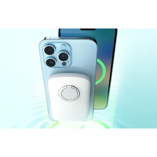 Wireless powerbank 6000mAh Joyroom JR-W030 20W MagSafe gyűrűvel és állvánnyal - lila - 7