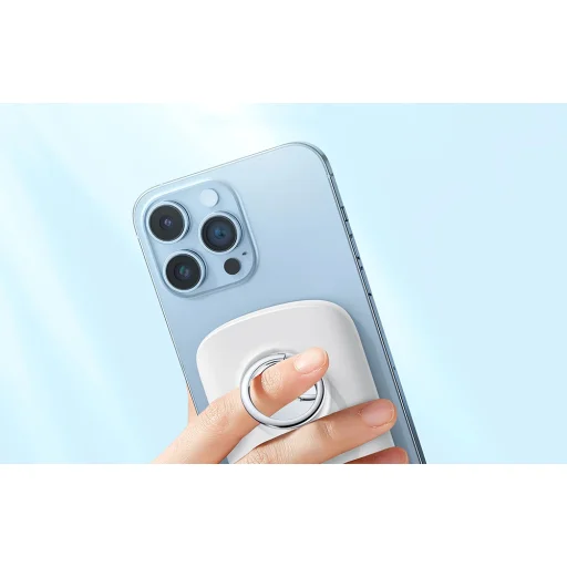 Wireless powerbank 6000mAh Joyroom JR-W030 20W MagSafe gyűrűvel és állvánnyal - lila - 8