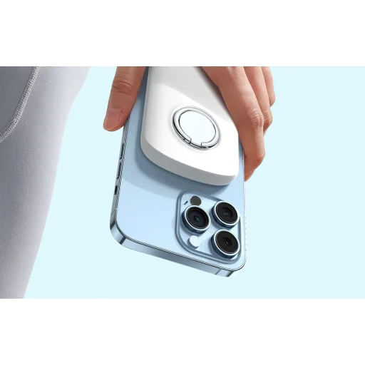 Wireless powerbank 6000mAh Joyroom JR-W030 20W MagSafe gyűrűvel és állvánnyal - lila - 10