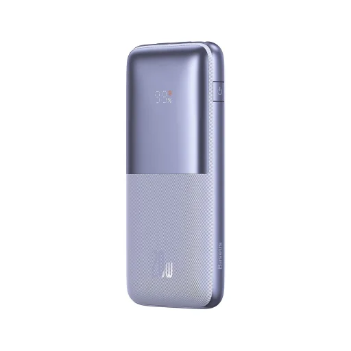 Baseus Bipow Pro Power Bank 10000mAh 20W Lila USB Type A - USB Type C 3A 0.3m Kábel (PPBD040205) - 6