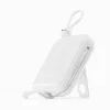 Joyroom powerbank USB C és Lightning kábelekkel valamint Cutie Series állvánnyal 10000mAh 22.5W fehér (JR-L008) thumbnail