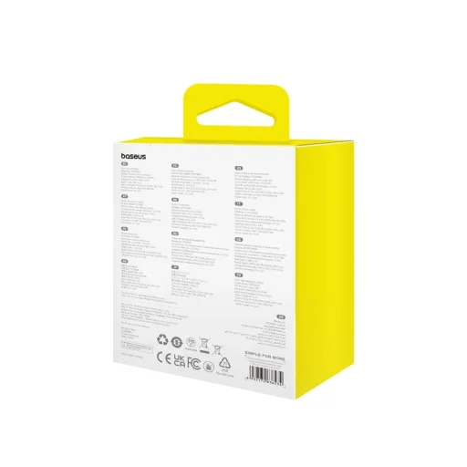 Baseus mini power bank 5000mAh 20W + USB-C kábel (20V/3A) - kék - 5