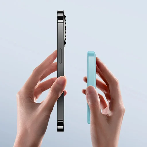 Baseus mini power bank 5000mAh 20W + USB-C kábel (20V/3A) - kék - 14