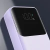 Joyroom JR-PBC06 mini powerbank beépített USB-C / Lightning kábelekkel 30W 10000mAh - lila thumbnail
