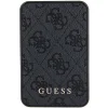 Guess Powerbank 15W GUPB5LP4GEGK 5000mAh fekete/fekete 4G bőrfém logó - 2