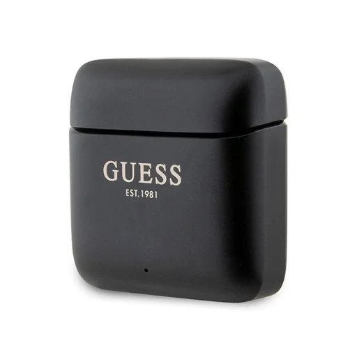 Guess Bluetooth fejhallgató GUTWSSU20ALEGK TWS + dokkolóállomás fekete/fekete Nyomtatott Logóval - 4