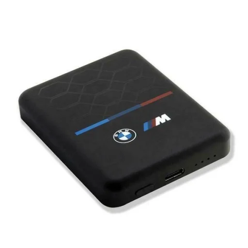 BMW M Collection MagSafe 15W 5000mAh indukciós power bank + kábel - fekete - 4
