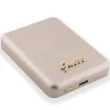 Guess MagSafe Metal Script Logo indukciós powerbank 5W 3000mAh - arany thumbnail