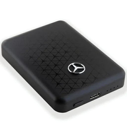 Powerbank Mercedes Stars Pattern MagSafe 15W 5000mAh - fekete - 4