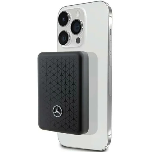 Powerbank Mercedes Stars Pattern MagSafe 15W 5000mAh - fekete - 1