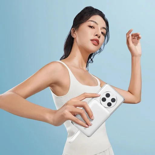 Baseus Magnetic Mini MagSafe 10000mAh 30W powerbank with built-in USB-C cable - white + Baseus Simple Series USB-C - USB-C 60W 0.3m cable - 10